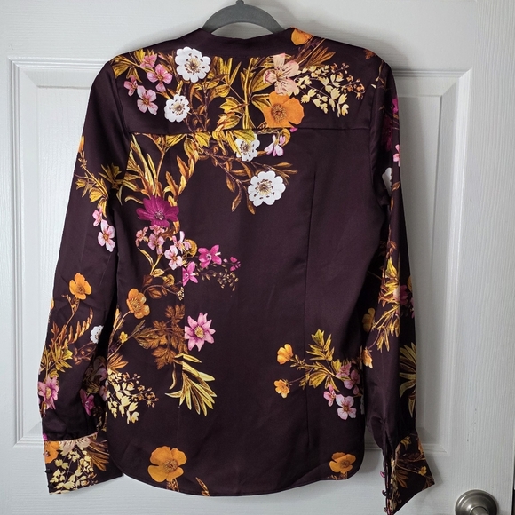 GUESS Sustainable Garmet Long Sleeve Blouse - Picture 7 of 11